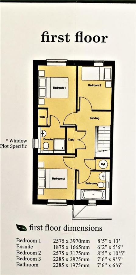 הוילה Appledram Stylish & Spacious 3 Bed House With 2 Free Car Parking Spaces מראה חיצוני תמונה